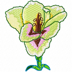 Flowers And Tree Embroidery Design 5 Flowers And Tree Embroidery Design 5